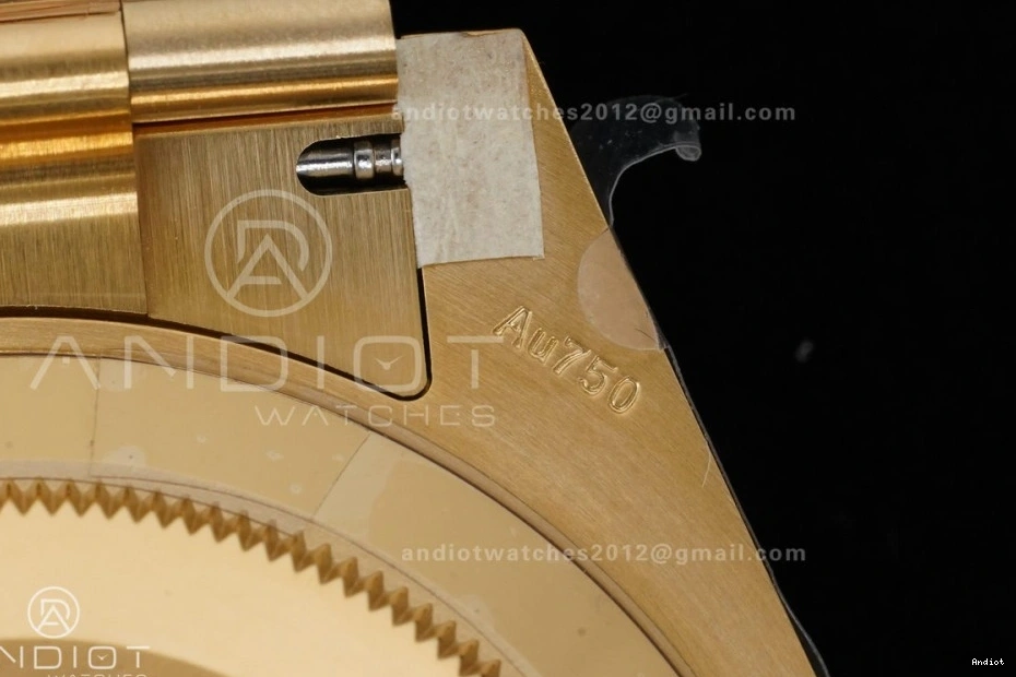 Bracelet On LN Best 1:1 Dial Black YG Submariner Edition 126618 YG SH3235 Clean 0407